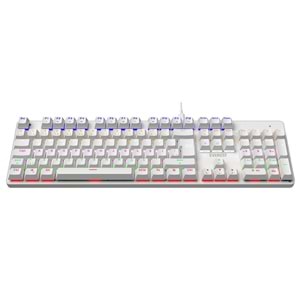 Everest KB-MK1 Lumos Beyaz USB Rainbow Aydınlatmalı Red Switch Full Anti-Ghosting Mekanik Gaming Oyuncu Klavye