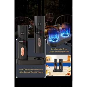 MPIA PG-5 Şarjlı Baharat Öğütücü 100ML Hazne