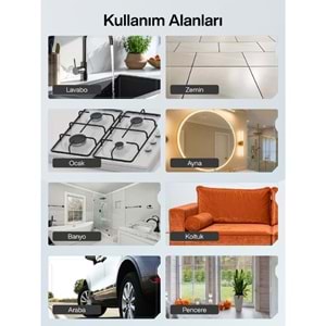 MPIA BC-4 Şarj Edilebilir Elektrikli Temizlik Fırçası – 17 Parça Çok Amaçlı Set (Mutfak, Banyo, Araç)