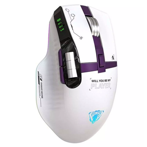 Jedel GWH101 Şarjlı Wireless Kablosuz Bluetooth Mouse 12000 Dpi Siyah/Beyaz