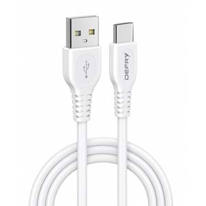 DEFRY DF-18T QUİCK 3.0 HIZLI ŞARJ 18W 3A USB TO TYPE-C ŞARJ ALETİ TAKIM