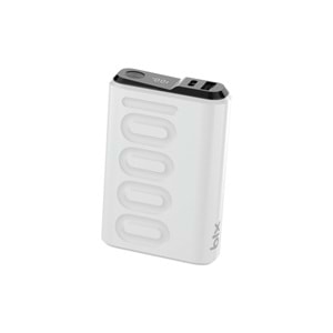 BİX TPB15 10000mAh PD 20W USB-C ve USB-A QC 3.0 Çift Portlu 22.5W Dijital Ekranlı Powerbank