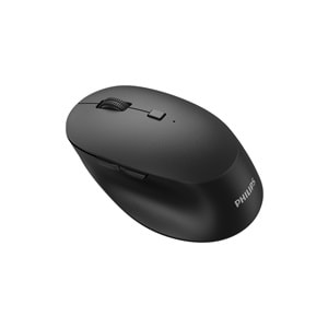 PHILIPS SPK7607B Çoklu Cihaz Desteği Dual Mod 2.4 GHz + 2 Kanallı Bluetooth 3200DPI Ergonomik Sessiz Optik Mouse Siyah