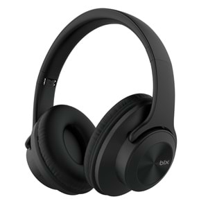 BİX Soundcraft BH3 Katlanabilir Hoparlör Özellikli EQ Mod TF Kart Girişli 40mm Sürücü Kablosuz Bluetooth 5.3 Kulaküstü Kulaklık Buz Grisi