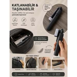 TELSAN H1S Bluetooth Kumandalı Led Işıklı Selfie Çubuğu ve Tripod