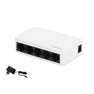 Everest ESF100 5 Port 10/100Mbps Fast Ethernet Masaüstü Switch Hub