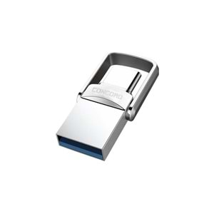 CONCORD C-OTGTN32 32GB TYPE-C OTG METAL MİNİ FLASH BELLEK USB 3.0