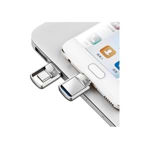 CONCORD C-OTGTN64 64GB TYPE-C OTG METAL MİNİ FLASH BELLEK USB 3.0