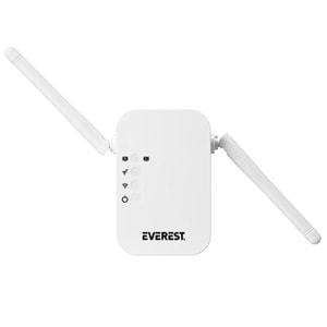 Everest EWR-N302 2.4GHz 300Mbps 1xWAN/LAN Port 2x2dBi Anten Repeater+AP Kablosuz Menzil Genişletici