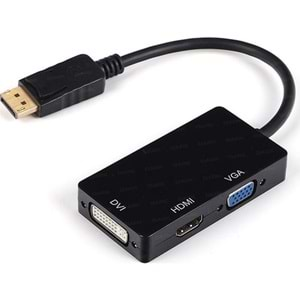 Concord DPH Displayport Hdmi Vga Dvi Çevirici Dönüştürücü Adaptör Thunderbolt Display Port Kablosu