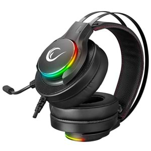 Rampage RG-X19 ULTİMATE PRO v2 Siyah 7.1 Surround Sound System RGB Ledli Mikrofonlu Oyuncu Kulaklığı