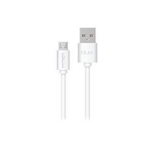 Hytech HY-XTK10 2.4A Micro Usb 1m Beyaz Hızlı Şarj Kablosu