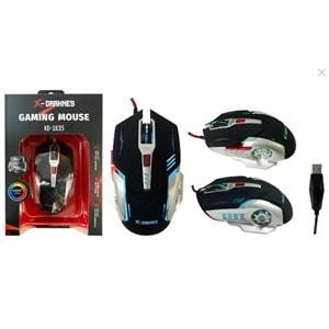 X-DARKNES XD-1835 Led Işıklı 4800dpi Gaming Oyuncu Mouse