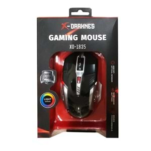 X-DARKNES XD-1835 Led Işıklı 4800dpi Gaming Oyuncu Mouse