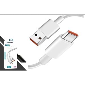 SPRANGE T-FORCE 67W 3.0 HIZLI ŞARJ 5A USB TO TYPE-C KABLO