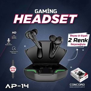 CONCORD AP14 EKSTRA BASS RGB IŞIKLI WİRELESS HD SES KALİTESİ BLUETOOTH KULAKLIK AP-14