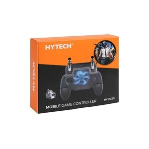 Hytech HY-PG20 Telefon uyumlu Tetikli Fanlı Siyah Joystickli Gamepad