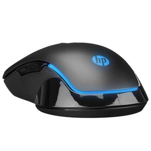 HP M200 Işıklı RGB Usb Siyah 2400dpi Oyuncu Mouse