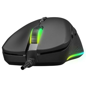 Rampage SMX-R53 SNAPPER Usb Siyah 7200 dpi RGB Aydınlatmalı Gaming Oyuncu Mouse