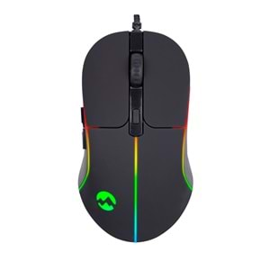 Everest RAGE-X3 Usb Siyah 7 Tuşlu Ledli 6400 dpi Gaming Oyuncu Mouse