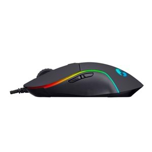 Everest RAGE-X3 Usb Siyah 7 Tuşlu Ledli 6400 dpi Gaming Oyuncu Mouse