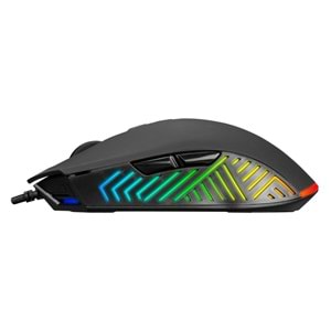 Rampage SMX-G68 SPEAR Full RGB 7200DPI Siyah 7D Makrolu Gaming Oyuncu Mouse