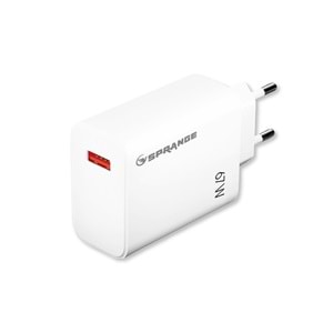 SPRANGE PT-X67 GANFAST QC 4.0 SALİSE SAYAR 67W 6A QUİCK FAST CHARGE QUALCOMM 4.0 USB TO TYPE-C ŞARJ ALETİ TAKIM