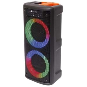 TELSAN KTS-1528 SD/USB/FM 4X2 8inc RENKLİ BLUETOOTH RGB IŞIKLI MÜZİK KUTUSU