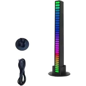 TELSAN TLS-056 RGB LED LAMBA SESE DUYARLI RGB LIGHTING USB FUNCTION