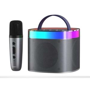 TELSAN K3 USB/TF/FM/AUX/BLUETOOTH RGB KABLOSUZ MİKROFONLU EKSTRA KALİTELİ SPEAKER