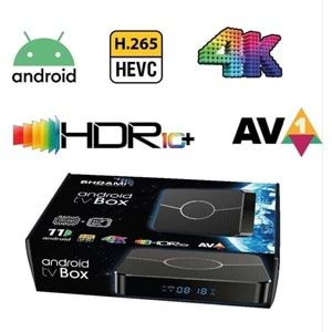 SHOAMİ SH-SB1 İşlemci 4G RAM + 64GB Dahili Hafizasi Wifi Kumandalı Android 11 TV Box 4K HDR10+