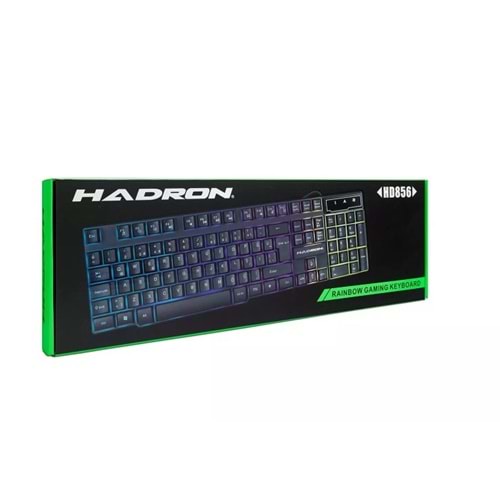 HADRON HN856 USB KABLOLU IŞIKLI OYUNCU LEDLİ KLAVYE
