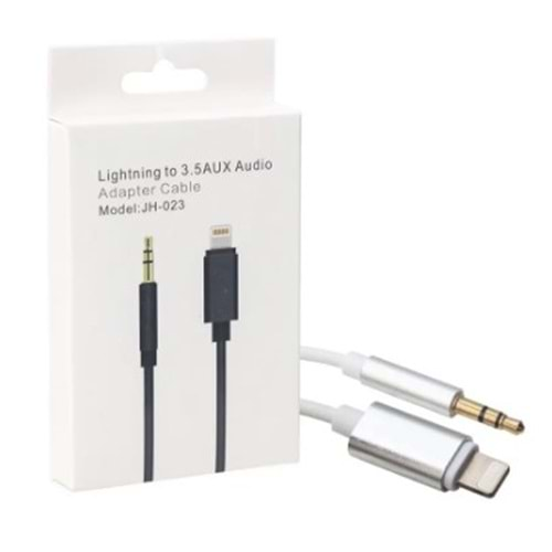 CONCORD JH-023 LİGHTNİNG TO 3.5 AUX 1METRE İPHONE AUX ÇEVİRİCİ OTG JBC-025B