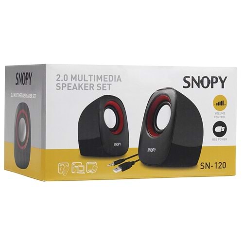Snopy SN-120 USB 2.0 Speaker PC Hoparlör