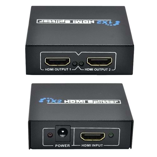 CONCORD HS2 2 PORT HDMİ SPLİTTER 1 İN PORTS 2 OUT PORT