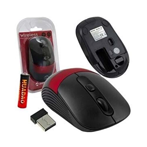 Everest SM-18 Usb Siyah 2.4Ghz Optik Wireless Kablosuz Mouse