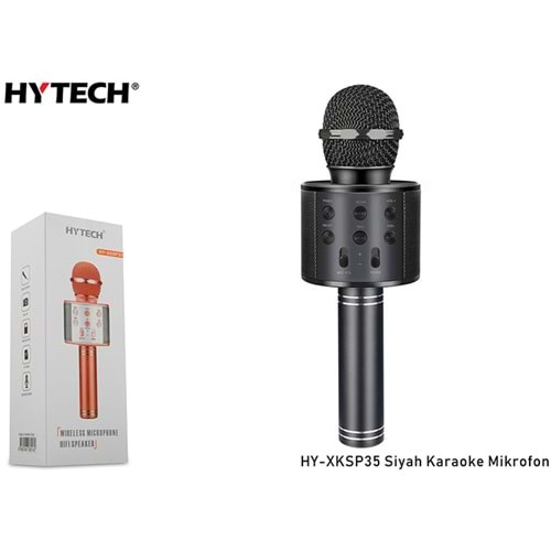 HYTECH HY-XKSP35 BT/TF/USB AUX KARAOKE MİKROFON