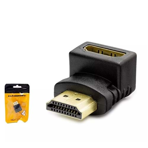 HADRON HDX1258 ADAPTÖR HDMİ M/F L TİP