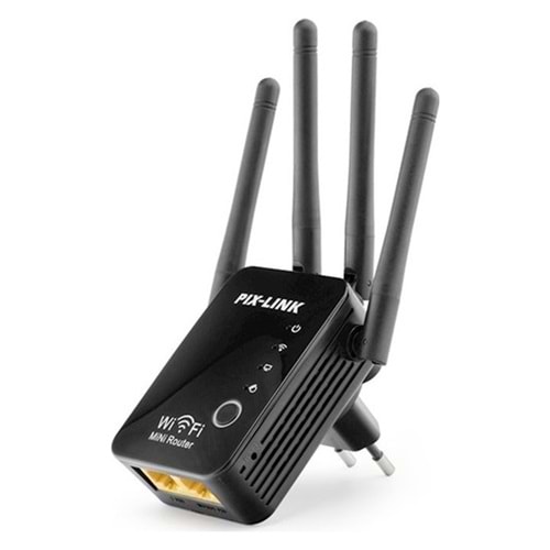 GABBLE GAB-WF02 300MBPS 4 Antenli Kablosuz-N Menzil Artırıcı Acces Point Router WR16