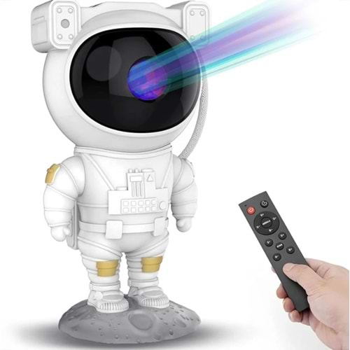 Telsan TLS-0092 Bluetooth Projector Light Astronot Gece Lambası Nebula Ve Samanyolu Kumandalı