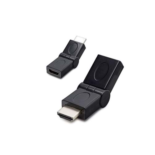 HADRON HDX1257 HDMI TO HDMI ADAPTÖR L TİP M/F SİYAH