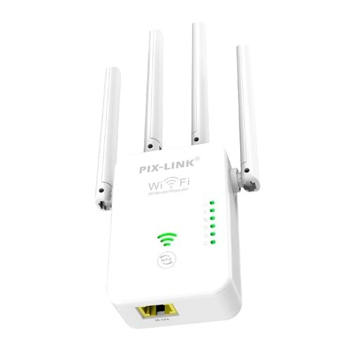 TELSAN LV-WR49D4Q 300MBPS 4 Antenli Kablosuz-N Menzil Artırıcı Acces Point Router WR16