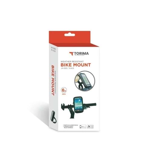 Torima JX-100 Su Geçirmez Bisiklet Motorsiklet Atv Motosiklet Telefon Tutucu Tutacağı