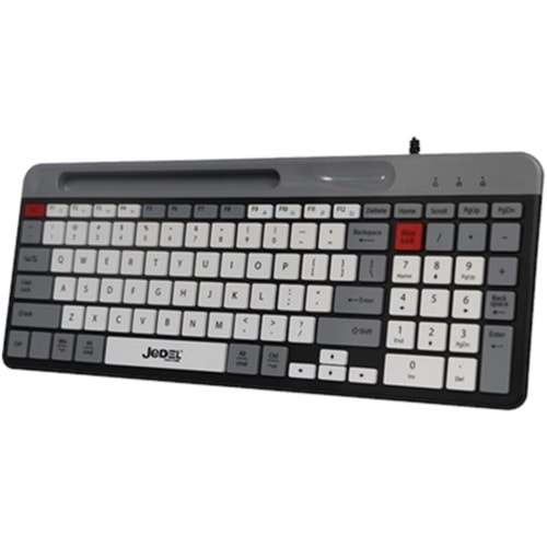 JEDEL K37 Ultra Hızlı Tepki Kablolu Oyun Ofis Klavyesi Zaman Sessiz Düğmeli