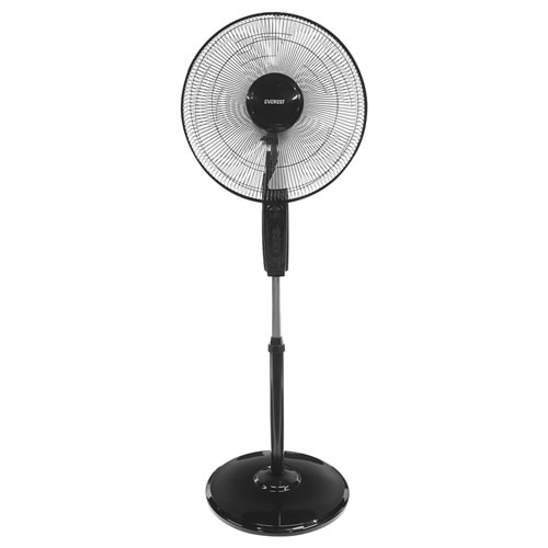 Everest FAN11 CoolAir Siyah/Gri 16 45W 5 Kanat 3 Kademe 1200RPM Zaman Ayarlı Vantilatör/ Pervanesi