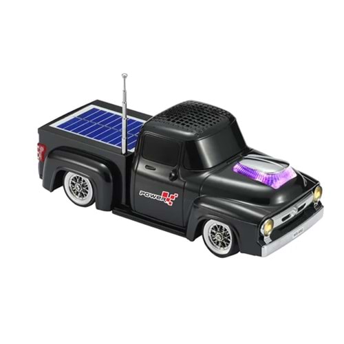 TELSAN WS-692 SD USB FM BLUETOOTH GÜNEŞ ENERJİLİ ARABA LEDLİ SPEAKER
