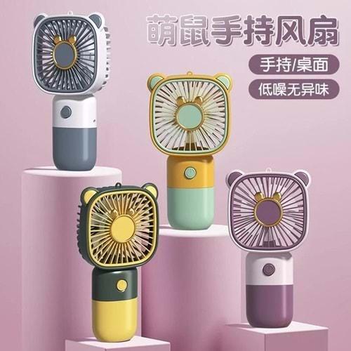 Telsan CS1392 Taşınabilir Şarjlı 3-5W Usb Masaüstü Fan Usb Vantilatör
