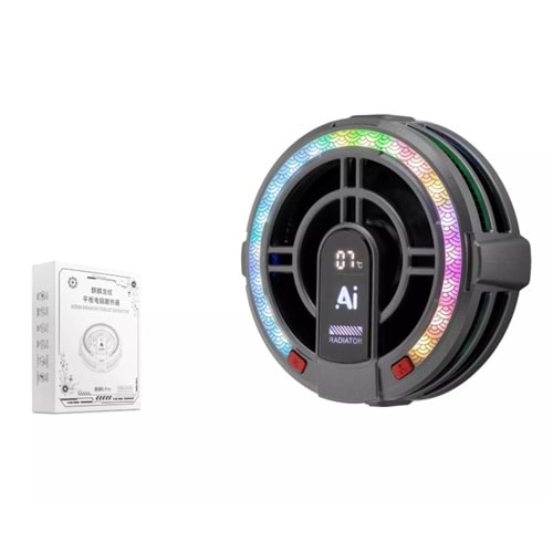 Hadron Hdx4385 Telefon Ipad Tablet Soğutucu Fan Mıknatıs Gösterge Rgb