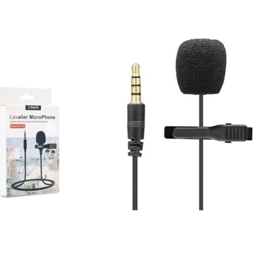 Hadron Hd571 Telefon Yaka Mikrofonu 3.5Mm 90Cm