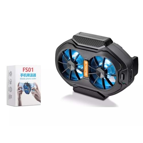 Hadron Hdx4391 Fs01 Telefon Soğutucu Fan Radyatör + Batarya Siyah